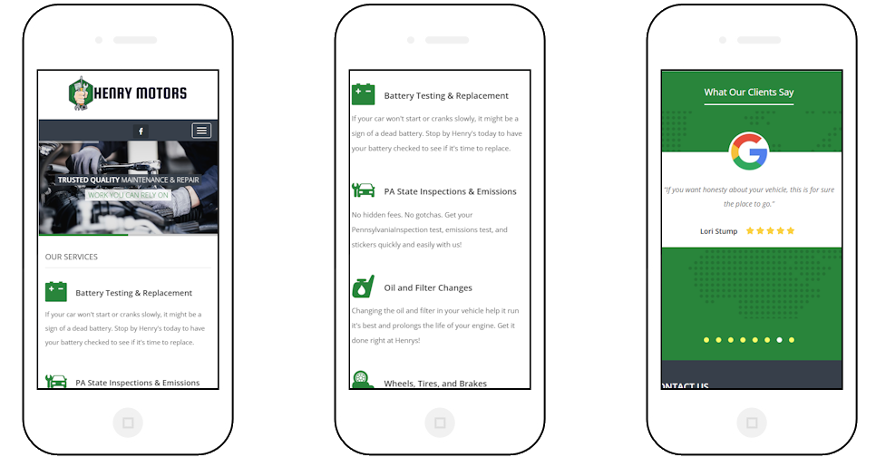 web design websites computer repair hanover pa 17331
